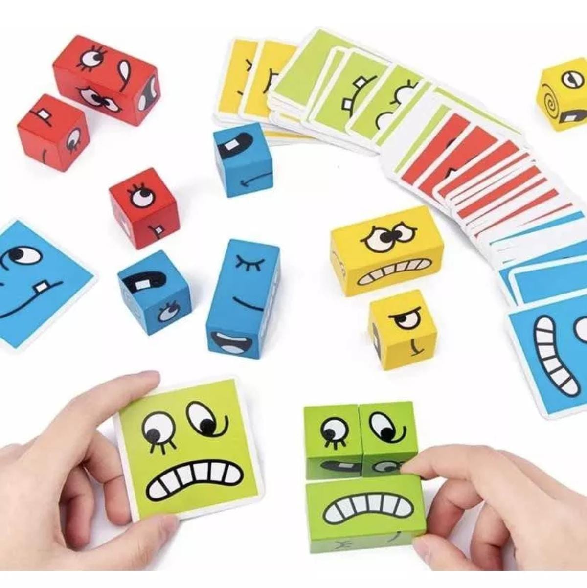 Juego de Cubos de Expresiones