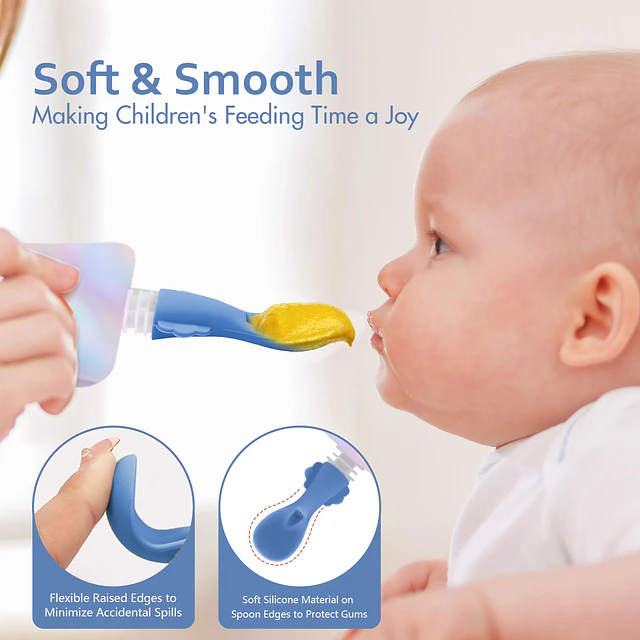 Cuchara de silicona para compotas