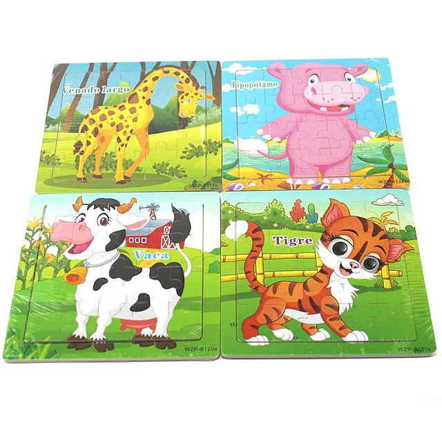 Rompecabezas de madera