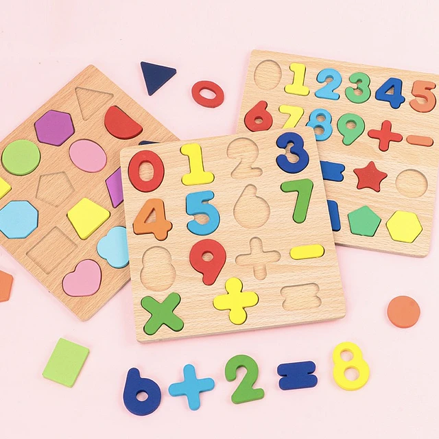 Juguete madera puzzle rompecabezas