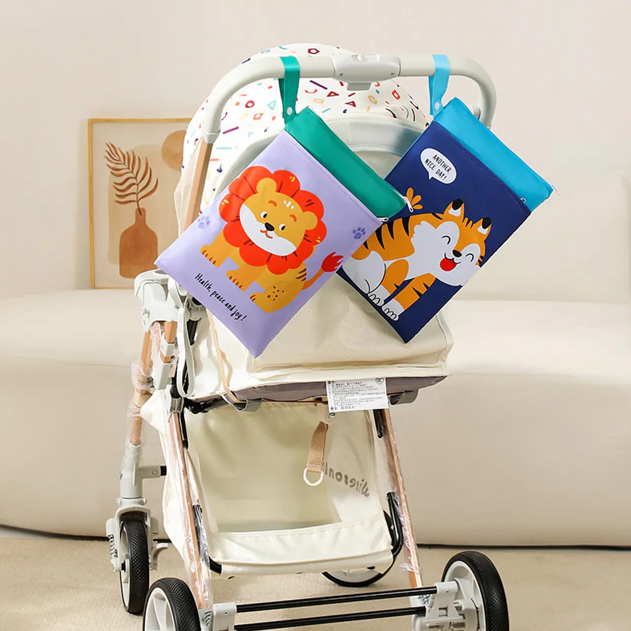 Bolso organizador de pañales