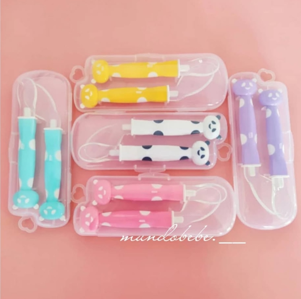 Set de 2 cucharas de silicona
