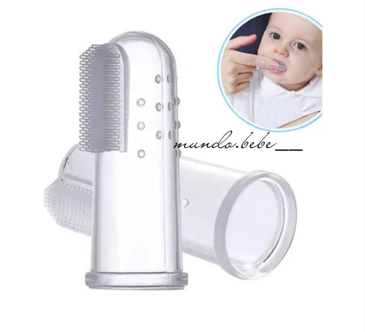 Cepillo de dientes dedal