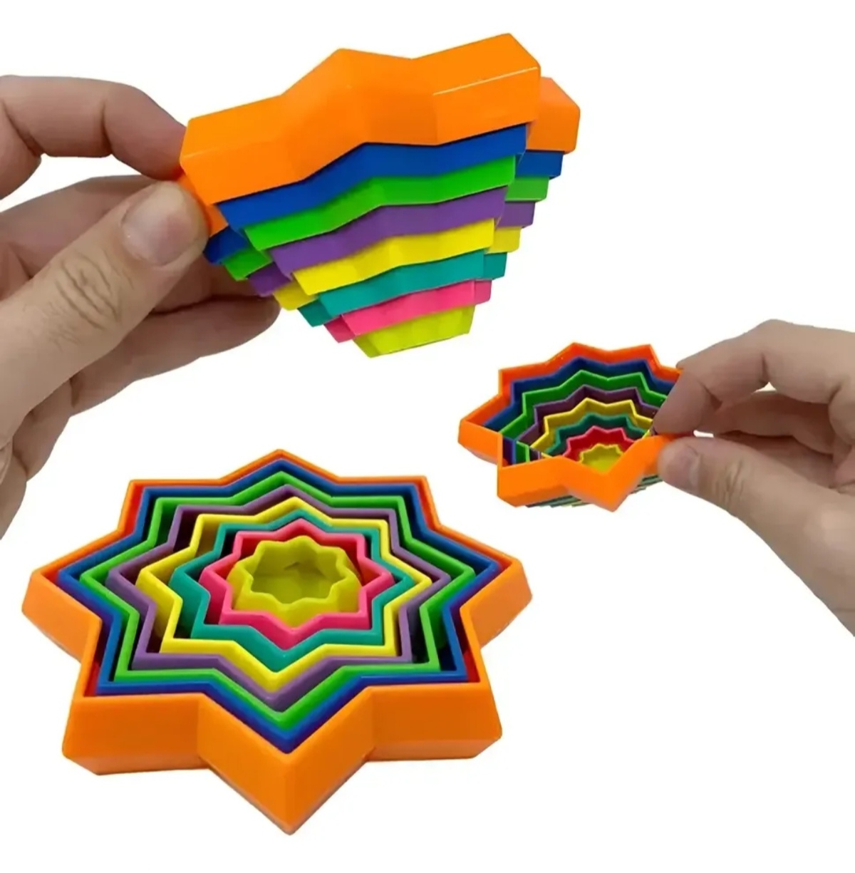 Estrella sensorial 3D
