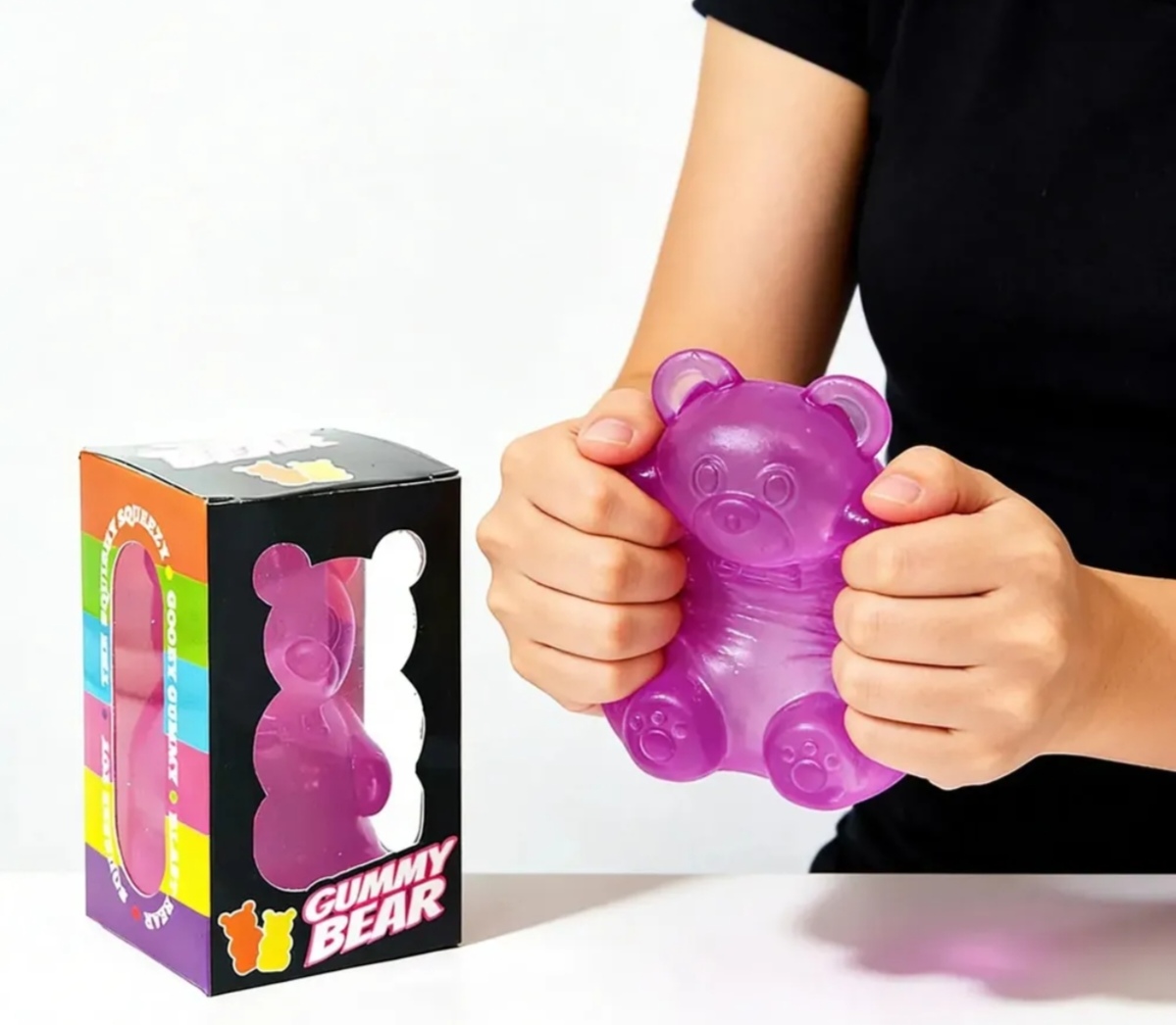 Squishy oso gummy de gel