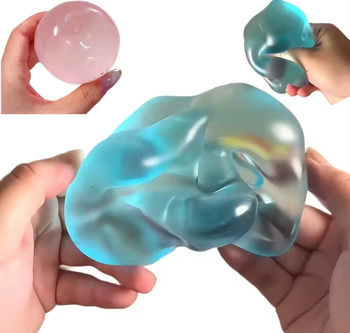 Pelota squishy sensorial