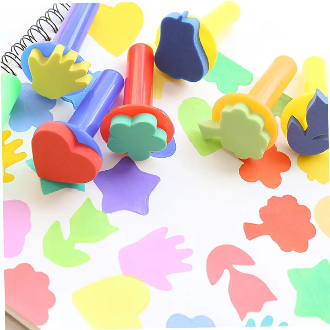 Set de 6 esponjas para pintar
