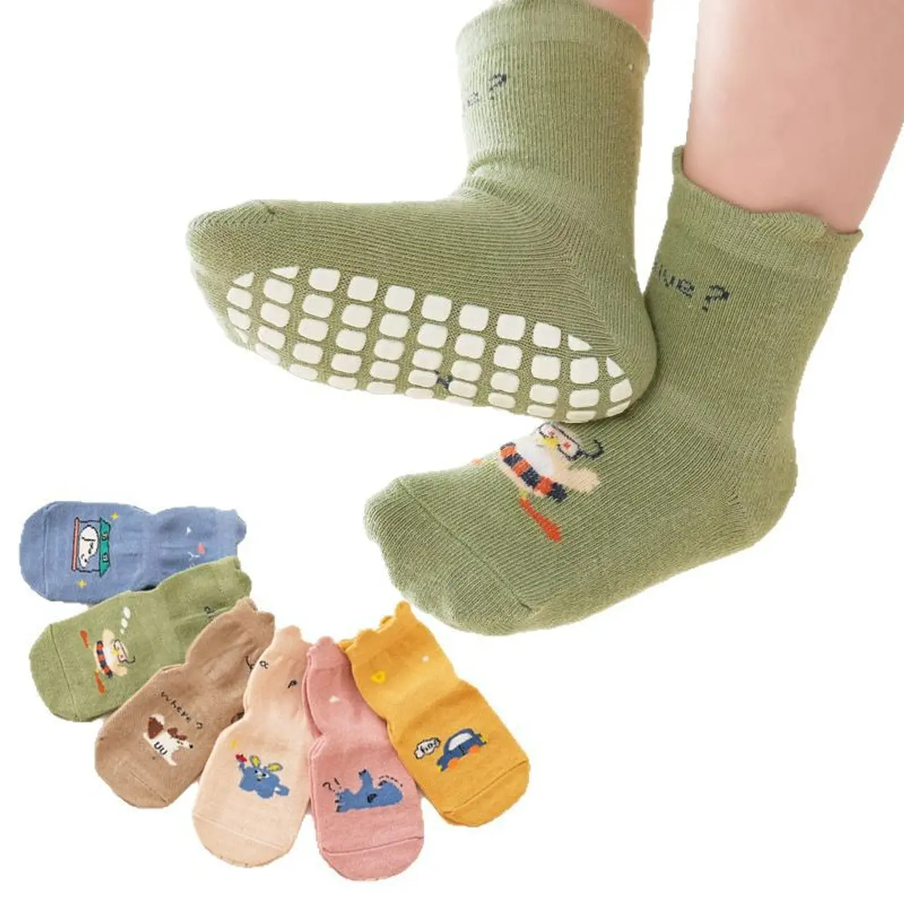 Par de calcetines antideslizantes 1-3 años