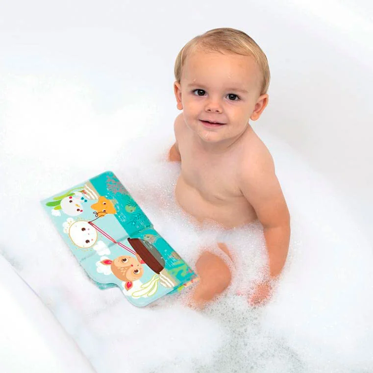 Libro sensorial impermeable para baño 🫧