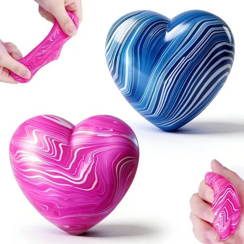 Corazón squishy gel