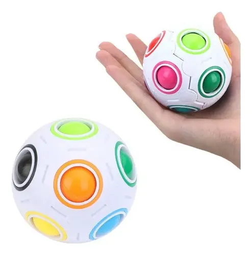 Rainbow ball 3D puzzle educativo
