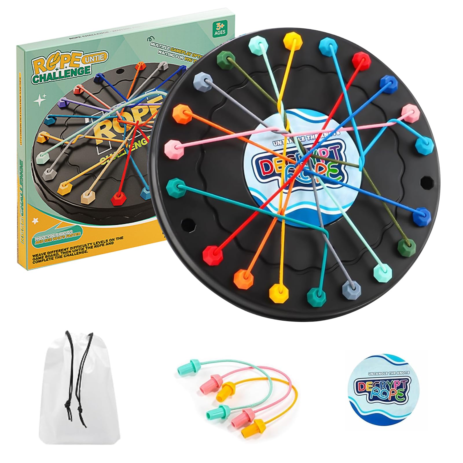 Juego de mesa desenreda los nudos