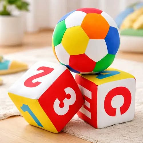 Set de 1 Pelota didáctica y 2 dados